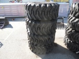 NEW (4) 12-16.5 Skid Steer Tires