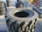 New (4) 14-17.5 Earthforce Skid Steer Tires