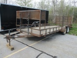 20' land Scaping Trailer