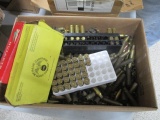 Box of Misc Pistol + Rifle Brass