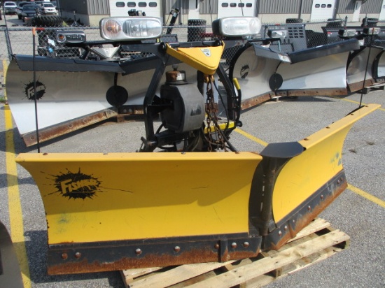 8'6" Fisher Storm Guard XtremeV V-Blade Plow