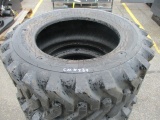 NEW (4) 10-16.5 Skid Steer Tires