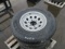 (4) ST225/75-15 Radial Trailer Tires on Rims