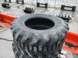 (4) 12-16.5 Skid Steer Tires