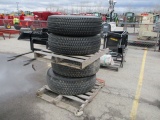 (4) Bridgestone Tires on Rims