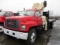 2000 GMC C7500 Flatbed Crane Truck