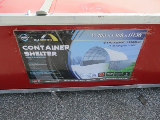 40'x40'x13' Container Shelter