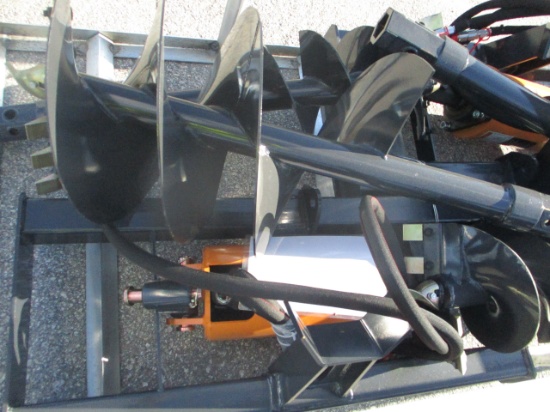 Skid Steer Auger Drive and Bit