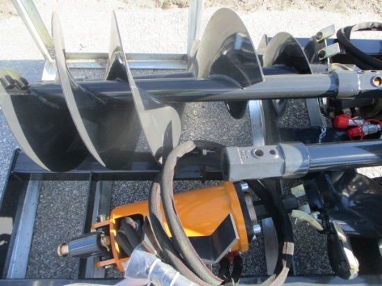 Skid Steer Auger Drive and Bit