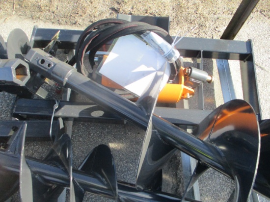 Skid Steer Auger Drive and Bit