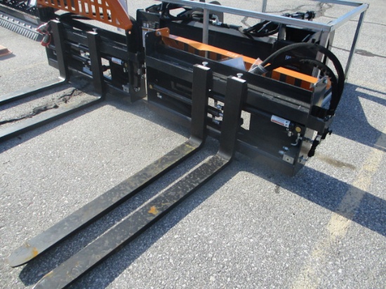 Wolverine 48" Hydraulic Adjustable Pallet Forks