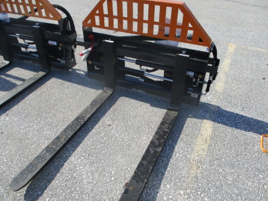 Wolverine 48" Hydraulic Adjustable Pallet Forks