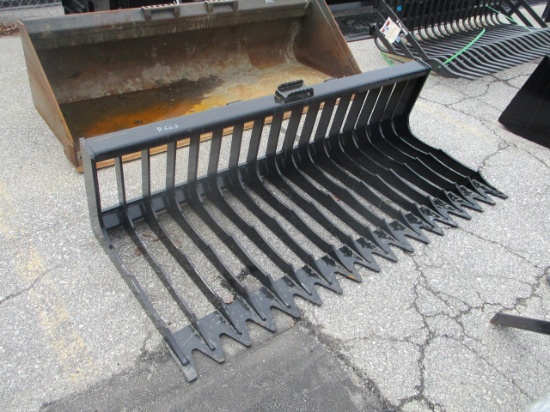 76" Low Side Skeleton Bucket