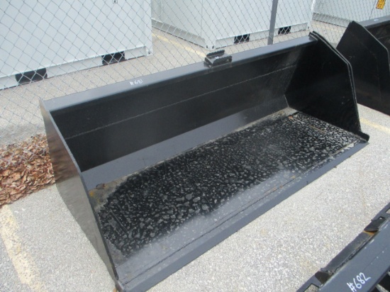 84" Skid Steer Litter Bucket