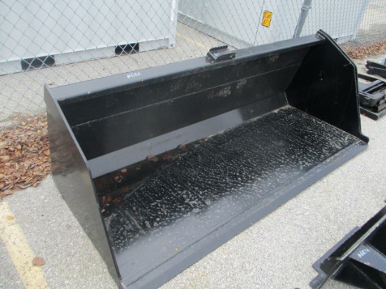84" Skid Steer Litter Bucket