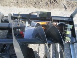 Skid Steer Auger Drive and Bit