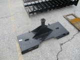 Skid Steer Hitch Recevier Plate