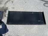 Kivel Blank Skid Steer Plate