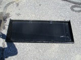 Kivel Blank Skid Steer Plate