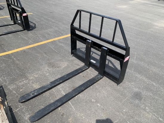 48" Kivel Skid Steer Pallet Fork attachment