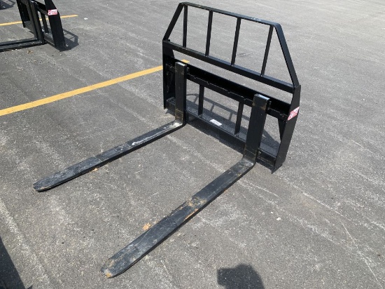 48" Kivel Skid Steer Pallet Fork attachment
