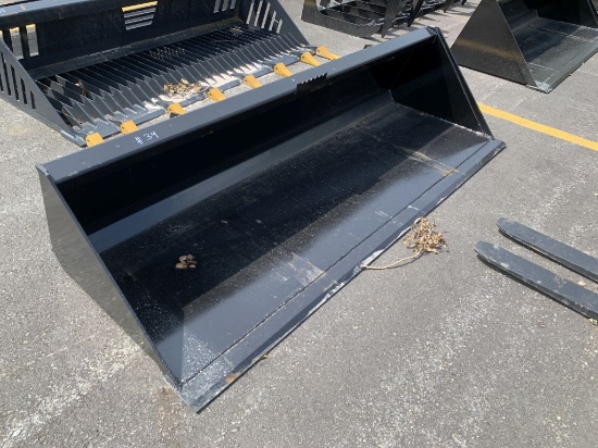 84" Swict Skid Steer Bucket