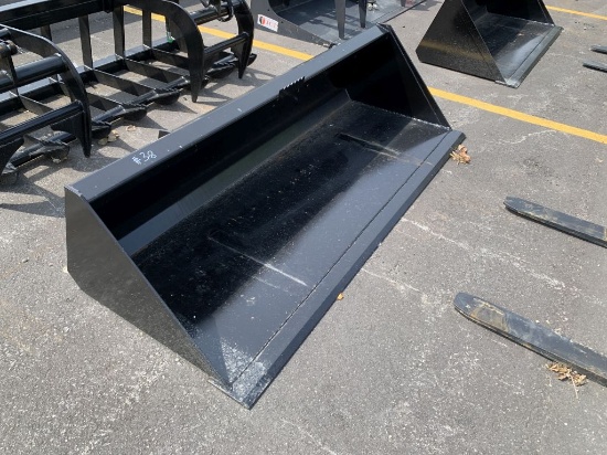 78" Swict Skid Steer Bucket