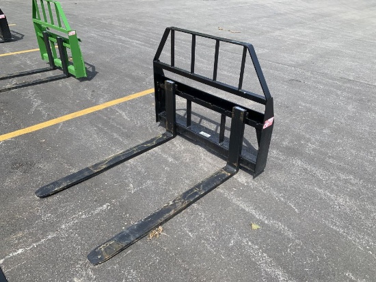 48" Kivel Skid Steer Pallet Fork attachment