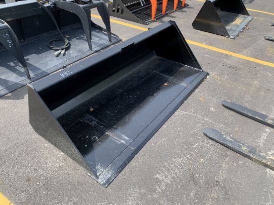 72" Swict Skid Steer Bucket