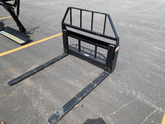 48" Kivel Skid Steer Pallet Fork attachment