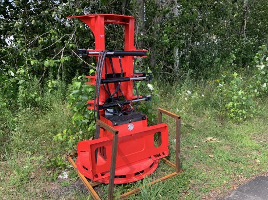 GIYI Skid Steer Feller Buncher Attachment
