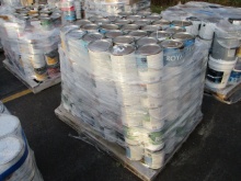 Pallet of Misc. Gallon Sized Paint