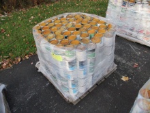 Pallet of Misc. Quart Sized Paint