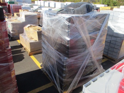 Pallet of Empty Hardware Trays