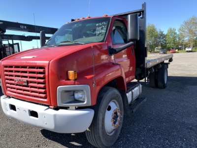 2003 GMC C7500 Flat Bed Tilt Deck