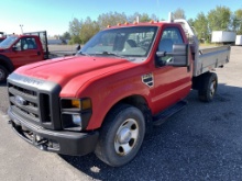 2008 Ford F-350 Super Duty Drop Side Platform Body