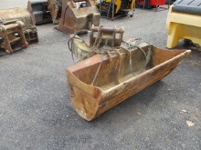 Excavator Cleanup Bucket