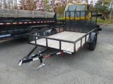 2026 Down 2 Earth Single Axle Utility Trailer
