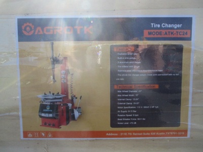 AGT Tire Changer