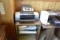 Epson Stylus Photo Printer 180 On Wood Stand With Lower Shelf