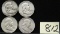 1954, 1958,1960, 1962 Silver Half Dollars