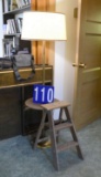 Floor Lamp & Step Stool