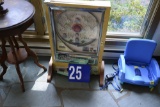 Pachinko Game, Missing Back Plate