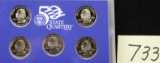 2000 US Fifty State Quarter Proof Set