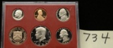 1982 Proof Set with the Dept. of Treasury 1789 Commemorative Coin
