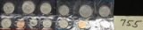 1980 US States Mint Proof Set-Two Different Mints
