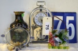 Clock (Plastic), Window Hangings and Asian Vase