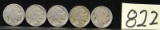 Old Buffalo Head Nickels-No Dates