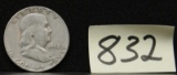 1952 Silver Half Dollar