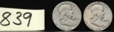 1953 Silver Half Dollar